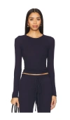 Bella Venice Tanner T-shirt In Navy