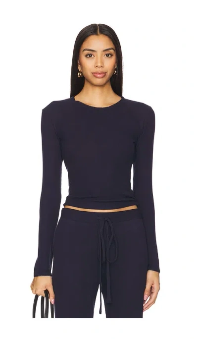 Bella Venice Tanner T-shirt In Navy