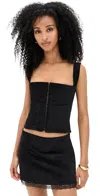 Bella Venice The Ambrose Corset Black In Black