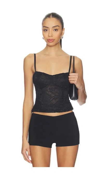 Bella Venice The Apple Top In Black