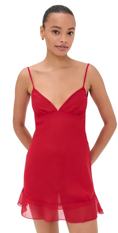 Bella Venice The Butterfly Dress Red