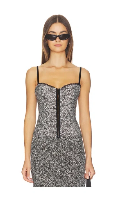 Bella Venice The Caroline Corset In Cheetah