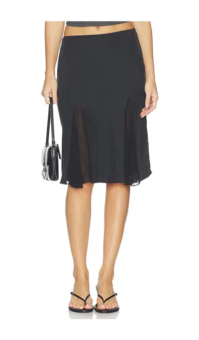 Bella Venice The Charli Skirt In Black
