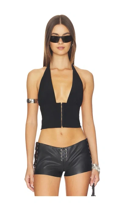 Bella Venice Oberteil The Coco Halter In Black