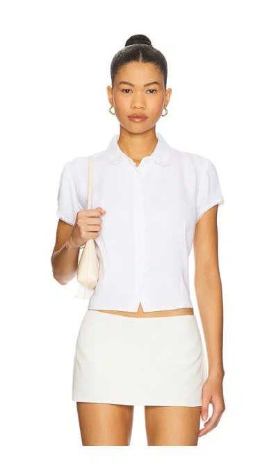 Bella Venice The Eloise Top In White