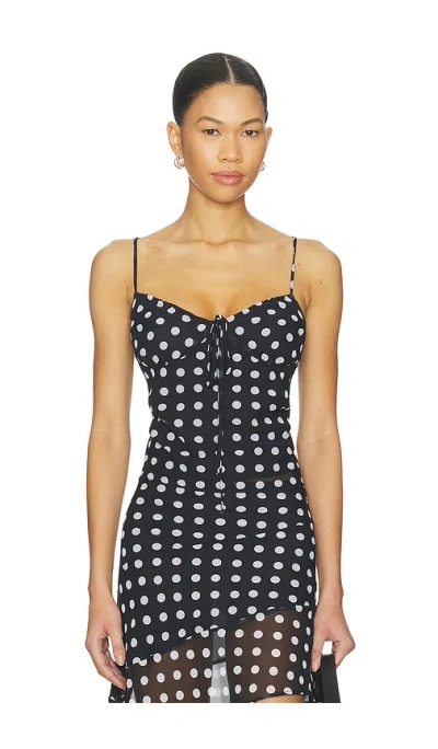 Bella Venice The Josephine Top In Black