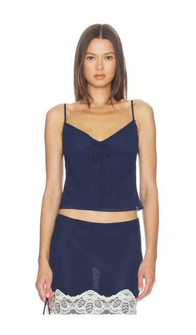 Bella Venice The Josephine Top In Blue