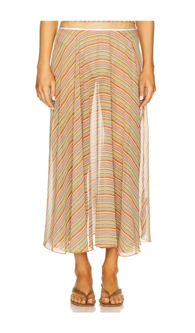 Bella Venice The Mize Skirt In Yellow