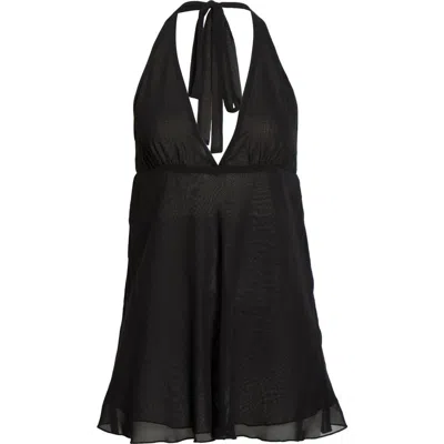 Bella Venice The Ryan Halter Minidress In Multi