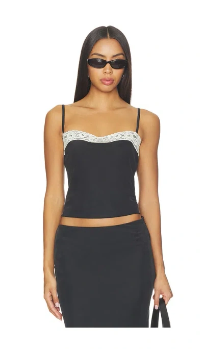 Bella Venice The Sadie  탑 In Black