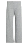Bella Venice The Teala Low Rise Rib Pants In Gray