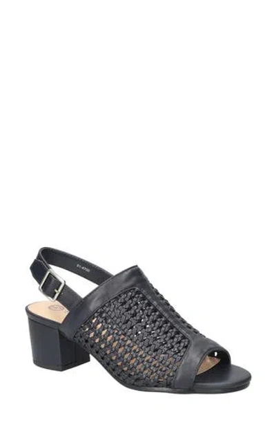 Bella Vita Adley Slingback Sandal In Black