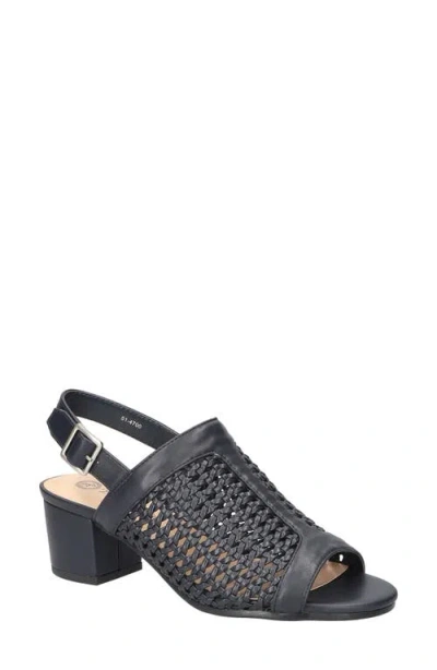 Bella Vita Adley Slingback Sandal In Navy