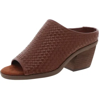 Bella Vita Alivia Womens Slip On Woven Mule Sandals In Multi