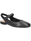 Bella Vita Andie Womens Leather Square Toe Mary Janes In Black