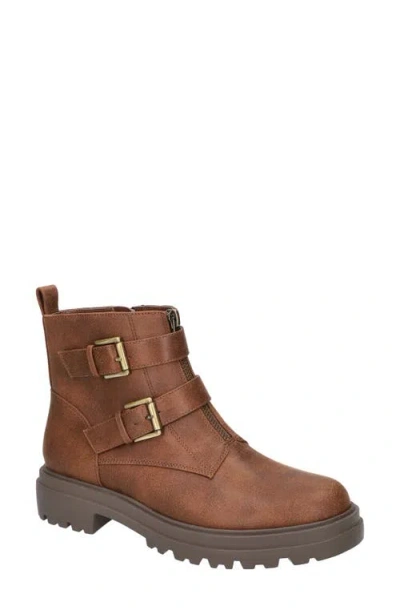 Bella Vita Arcadia Buckle Boot In Tan