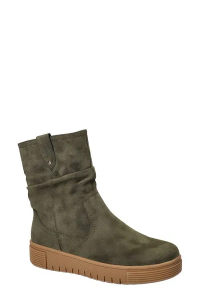 Bella Vita Ava Slouch Bootie In Green
