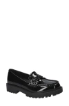Bella Vita Avalon Lug Sole Loafer In Black