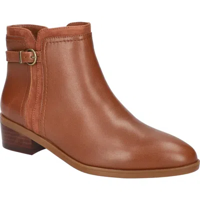 Bella Vita Beatrice Bootie In Camel Leather