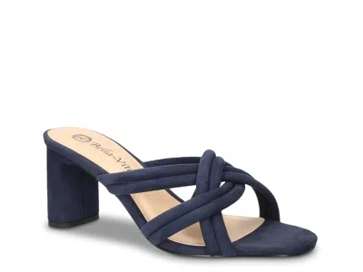 Bella Vita Carmen Sandal In Blue