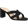 Bella Vita Carmen Slide Sandal In Black