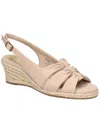 Bella Vita Cheerful Womens Faux Suede Textured Espadrilles In Multi