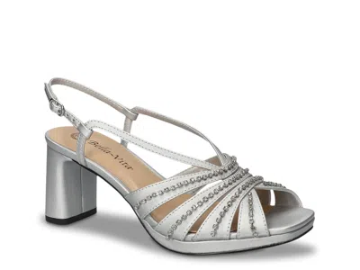 Bella Vita Chorus Platform Sandal In Gray