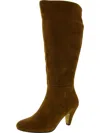 Bella Vita Corinne Womens Faux Suede Zipper Knee-high Boots In Multi