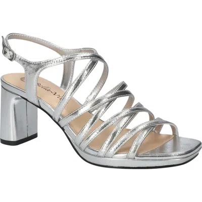 Bella Vita Damsel Slingback Sandal In Silver