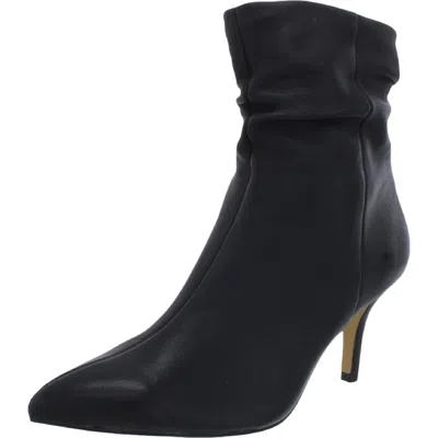 Bella Vita Danielle Womens Leather Stiletto Ankle Boots In Black