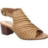Bella Vita Women's Dayana Block Heel Sandals In Saddle Leather