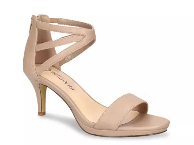 Bella Vita Extra Wide Width Everly Sandal In Brown