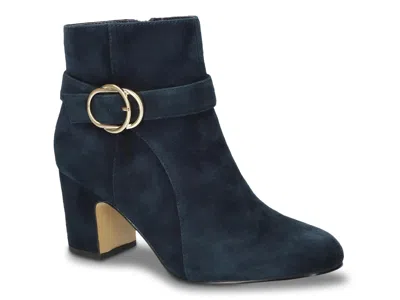 Bella Vita Extra Wide Width Gamela Bootie In Blue