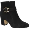 Bella Vita Gamela Moto Bootie In Black