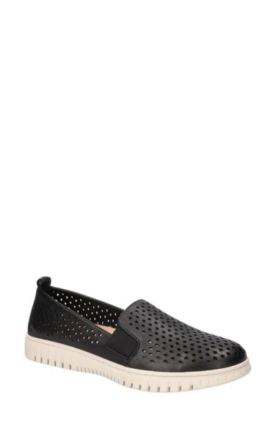 Bella Vita Helm Sneaker In Black Leather