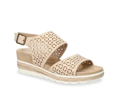 Bella Vita Inaya Espadrille Wedge Sandal In Brown