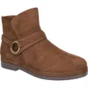 Bella Vita Izzy Bootie In Brown Suede