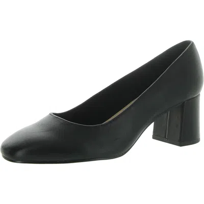Bella Vita Jillian Womens Leather Slip-on Pumps In Black