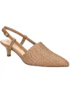 Bella Vita Kaisley Pointed Toe Slingback Pump In Beige
