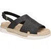 Bella Vita Kato Espadrille Slingback Sandal In Black