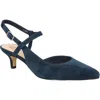 Bella Vita Kayce Pointed Toe Pump In Blue