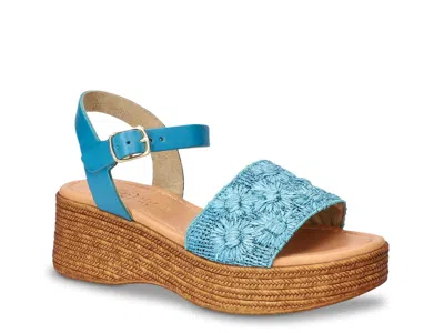 Bella Vita Kea Wedge Sandal In Multi