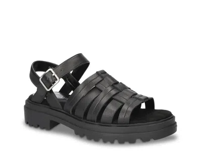 Bella Vita Loni Platform Sandal In Black