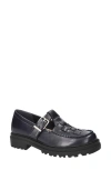 Bella Vita Makell Lug Sole Loafer In Blue
