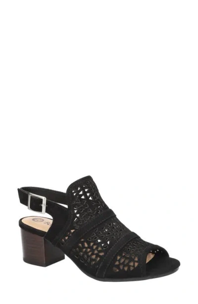 Bella Vita Marti Slingback Sandal In Black