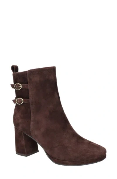 Bella Vita Orchard Moto Bootie In Brown