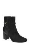 Bella Vita Quincy Boot In Black Kidsuede Leather