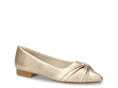 Bella Vita Roxie Flat In Neutral