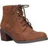 Bella Vita Sarina Lace-up Boot In Brown