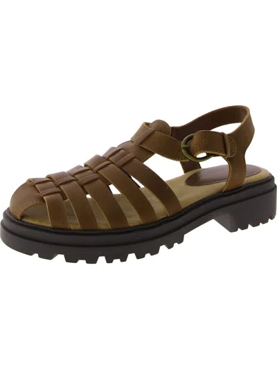 Bella Vita Sinclaire Womens Leather Strappy Gladiator Sandals In Multi